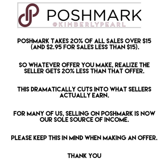 ATTENTION POSHMARK BUYERS - Picture 1 of 1